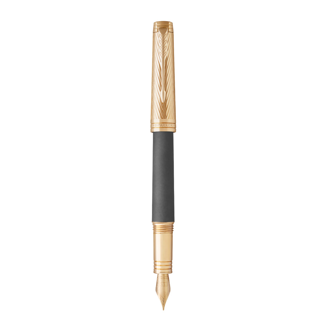 Parker Premier Custom Storm Grey Fountain Pen