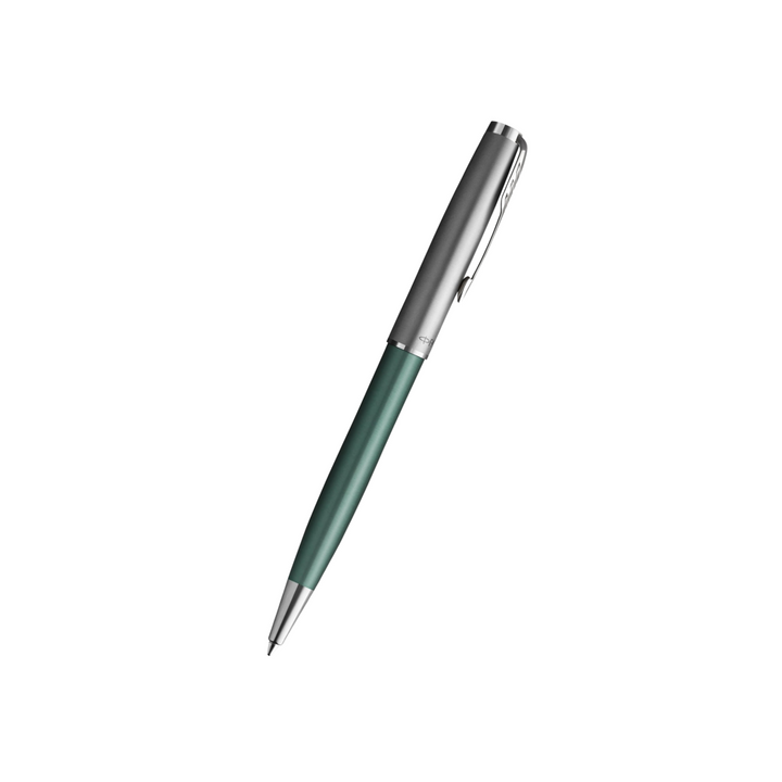 Parker Sonnet Essential SB CT Ballpoint Pen Green — Parker ballpoint pen — reliable smooth-writing everyday pen, at Cityluxe Singapore
