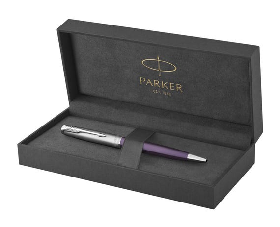 Parker Sonnet Essential SB CT Ballpoint Pen Violet — Parker ballpoint pen — reliable smooth-writing everyday pen, at Cityluxe Singapore