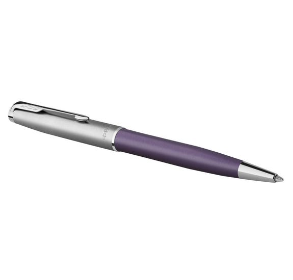 Parker Sonnet Essential SB CT Ballpoint Pen Violet — Parker ballpoint pen — reliable smooth-writing everyday pen, at Cityluxe Singapore