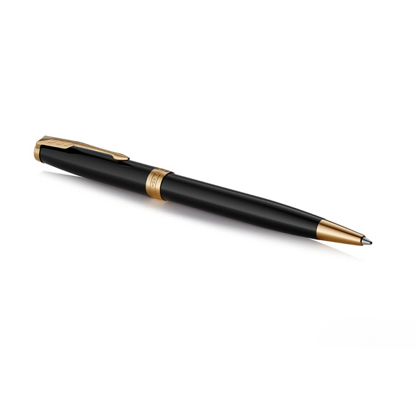 Load image into Gallery viewer, Parker Sonnet Lacquer Black GT Ballpoint Pen
