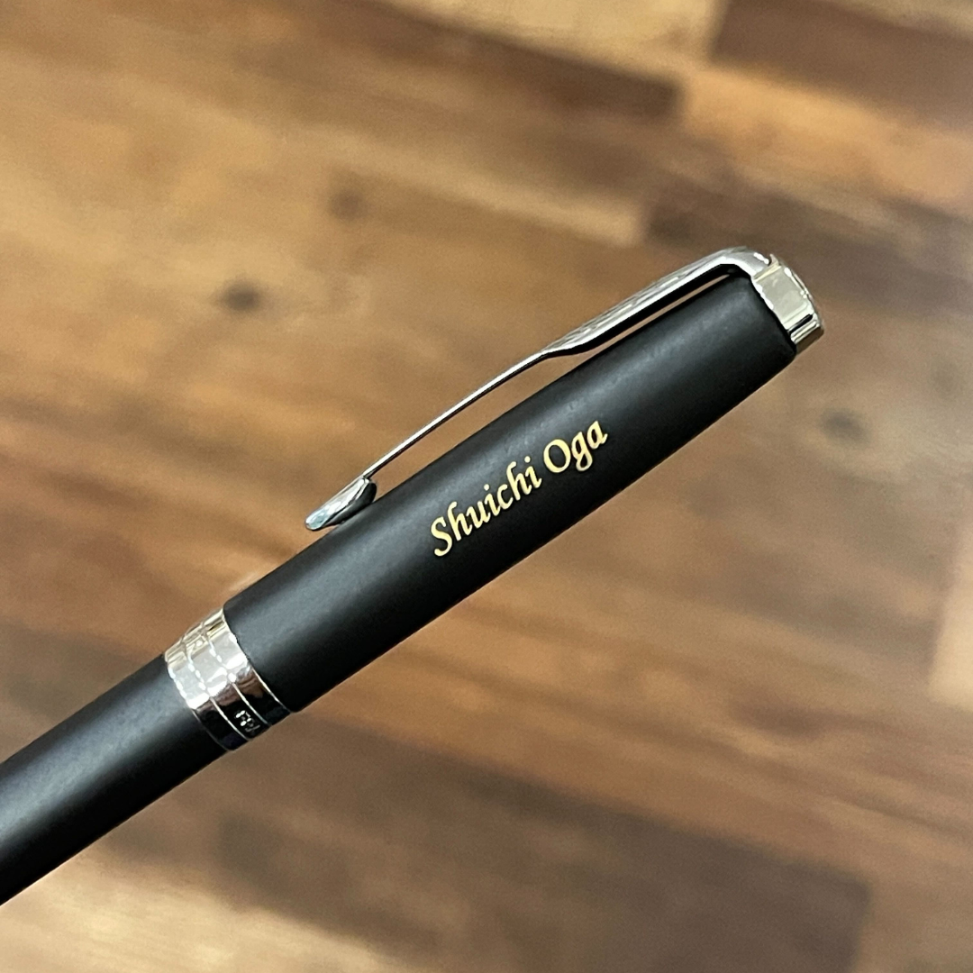 Parker Sonnet Matte Black CT Ballpoint Pen — Parker ballpoint pen — reliable smooth-writing everyday pen, at Cityluxe Singapore