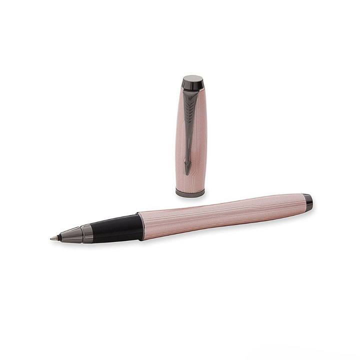 Parker Urban Premium Metal Pink Rollerball Pen with Sleeve Gift Set — Parker gift set — curated stationery gift bundle, from Cityluxe Singapore