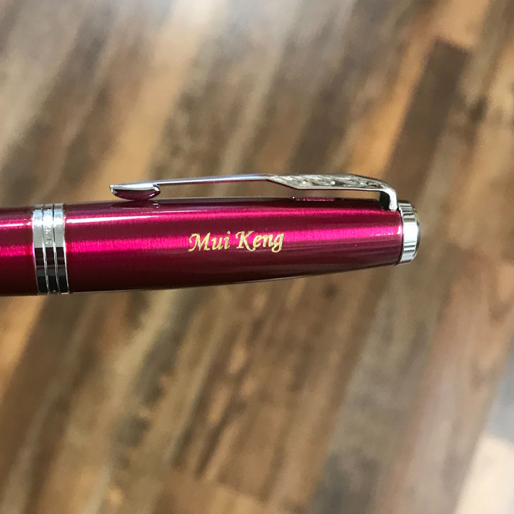Parker Urban Vibrant Magenta Rollerball — Parker rollerball pen — fluid gel ink writing instrument, at Cityluxe Singapore