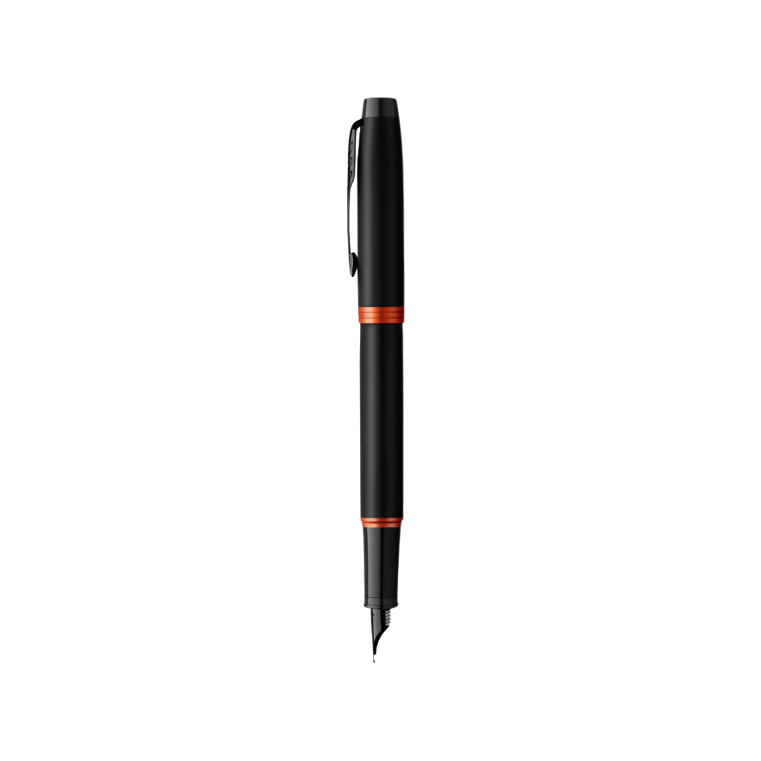 Parker IM PROFESSIONAL Vibrant Ring BT Fountain Pen Flame Orange