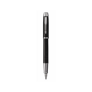 Parker IM Premium Fountain Pen - Matte Black with Chrome Trims