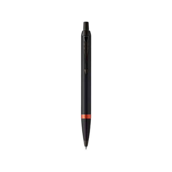 Parker IM PROFESSIONALS Vibrant Ring BT Ballpoint Pen Flame Orange — Parker ballpoint pen — reliable smooth-writing everyday pen, at Cityluxe Singapore
