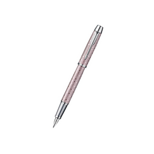 Parker IM Premium Fountain Pen - Pink Pearl with Chrome Trims