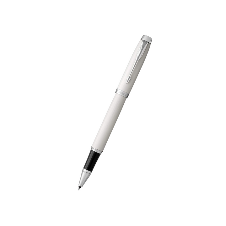 Parker IM White CT Rollerball Pen — Parker rollerball pen — fluid gel ink writing instrument, at Cityluxe Singapore