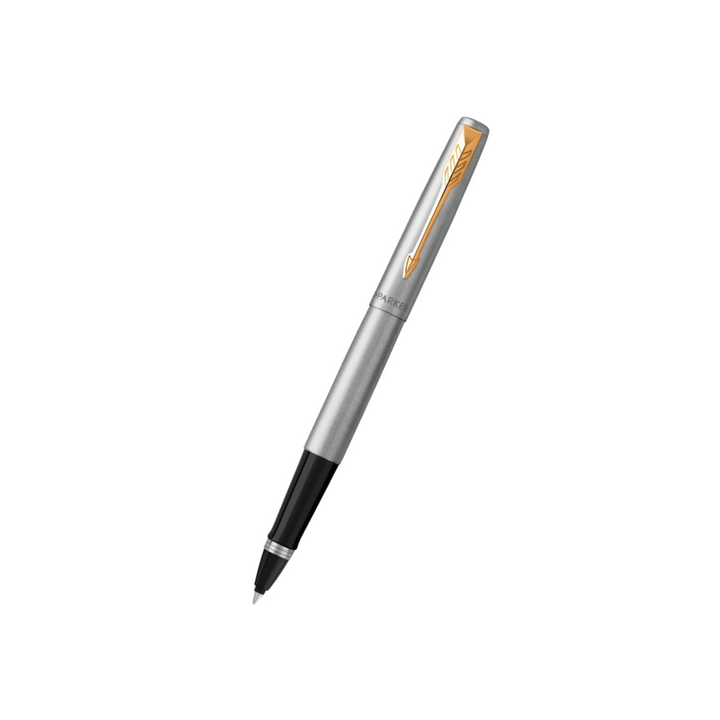 Parker Jotter Stainless Steel GT Rollerball Pen — Parker rollerball pen — fluid gel ink writing instrument, at Cityluxe Singapore