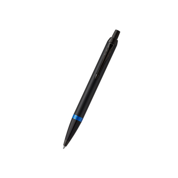 Parker IM PROFESSIONAL Vibrant Ring BT Ballpoint Pen Marine Blue — Parker ballpoint pen — reliable smooth-writing everyday pen, at Cityluxe Singapore