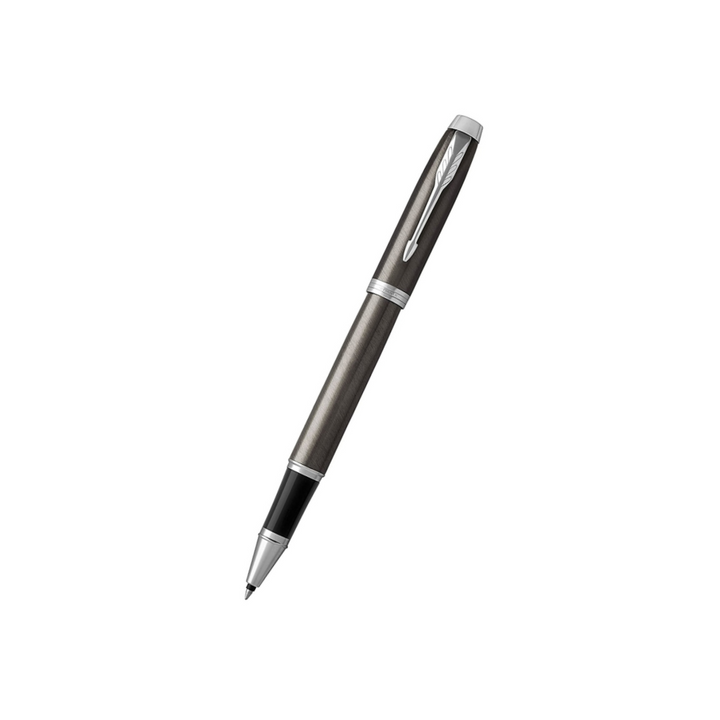 Parker IM Dark Espresso CT Rollerball Pen — Parker rollerball pen — fluid gel ink writing instrument, at Cityluxe Singapore