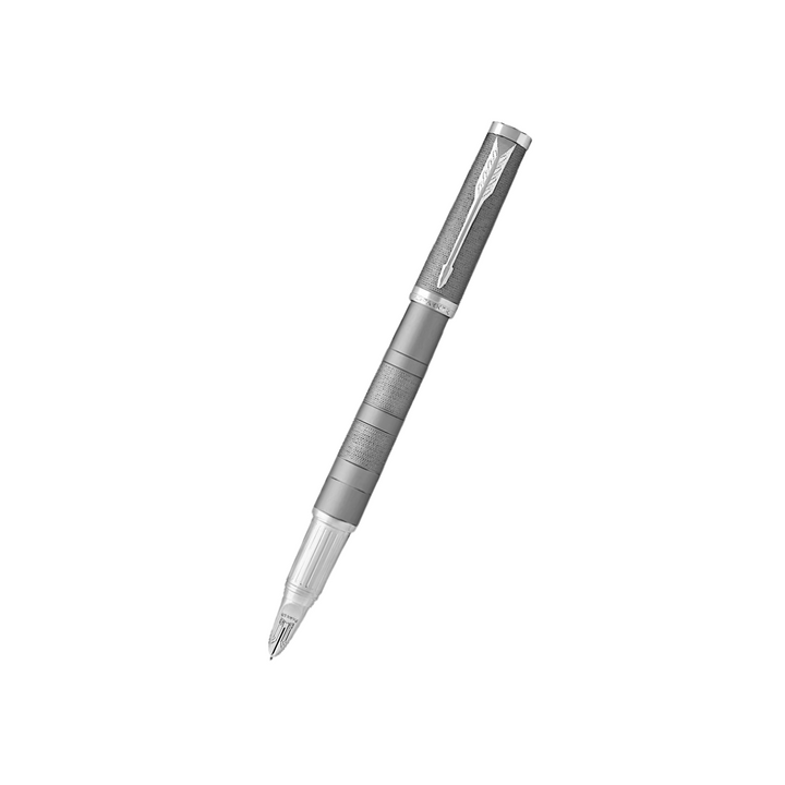 Parker Ingenuity Large Chrome Deluxe CT 5th Technology Pen — Parker stationery item — premium stationery and lifestyle, at Cityluxe Singapore