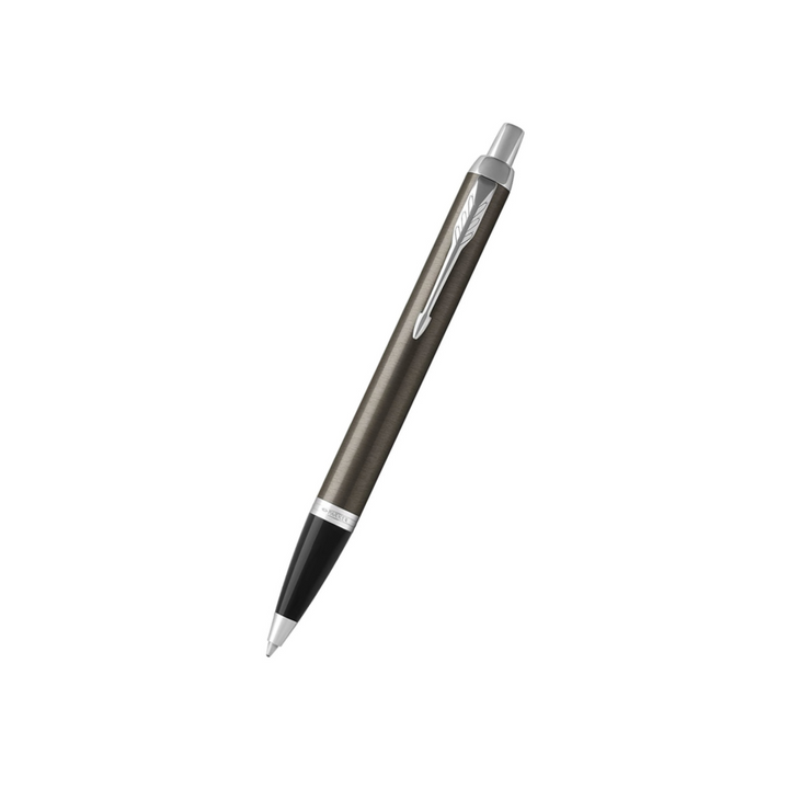 Parker IM Dark Espresso CT Ballpoint Pen Gift Set — Parker ballpoint pen — reliable smooth-writing everyday pen, at Cityluxe Singapore