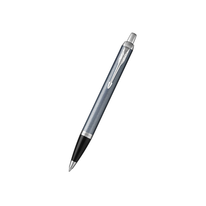 Parker IM Blue Grey CT Ballpoint Pen — Parker ballpoint pen — reliable smooth-writing everyday pen, at Cityluxe Singapore