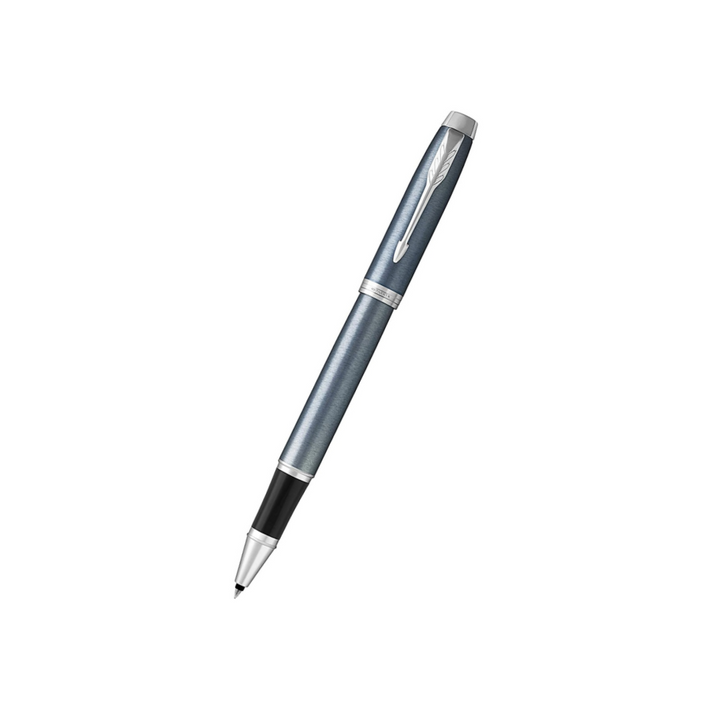 Parker IM Blue Grey CT Rollerball Pen — Parker rollerball pen — fluid gel ink writing instrument, at Cityluxe Singapore
