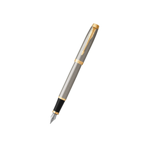 Parker IM Brushed Metal GT Fountain Pen