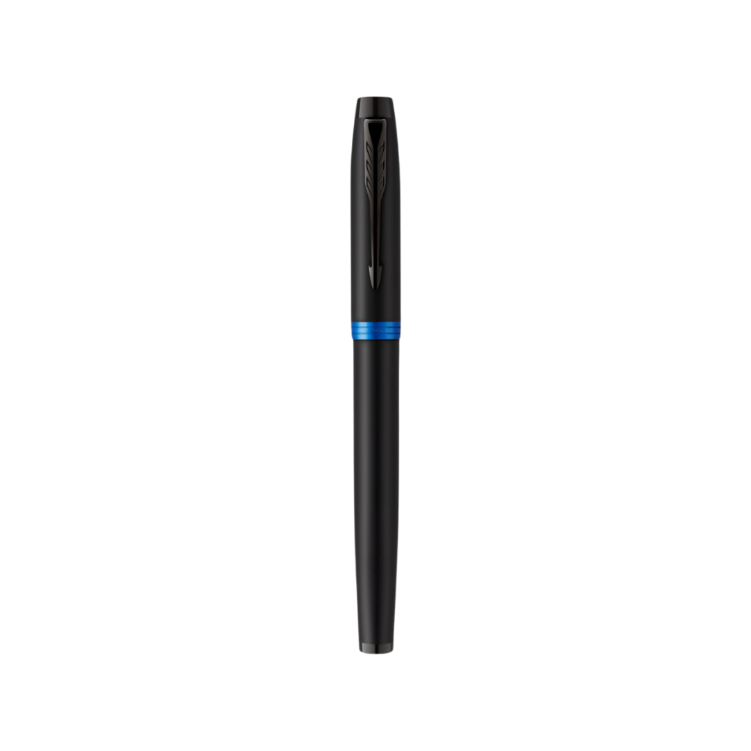 Parker IM PROFESSIONAL Vibrant Ring BT Fountain Pen Marine Blue — Parker fountain pen — precision nib writing instrument, at Cityluxe Singapore stationery store