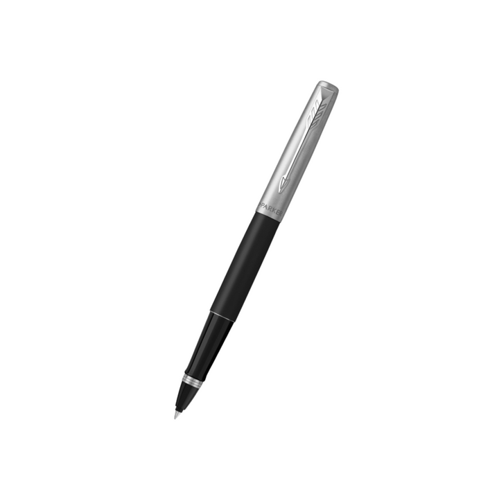 Parker Jotter Bond Street Black CT Rollerball Pen — Parker rollerball pen — fluid gel ink writing instrument, at Cityluxe Singapore