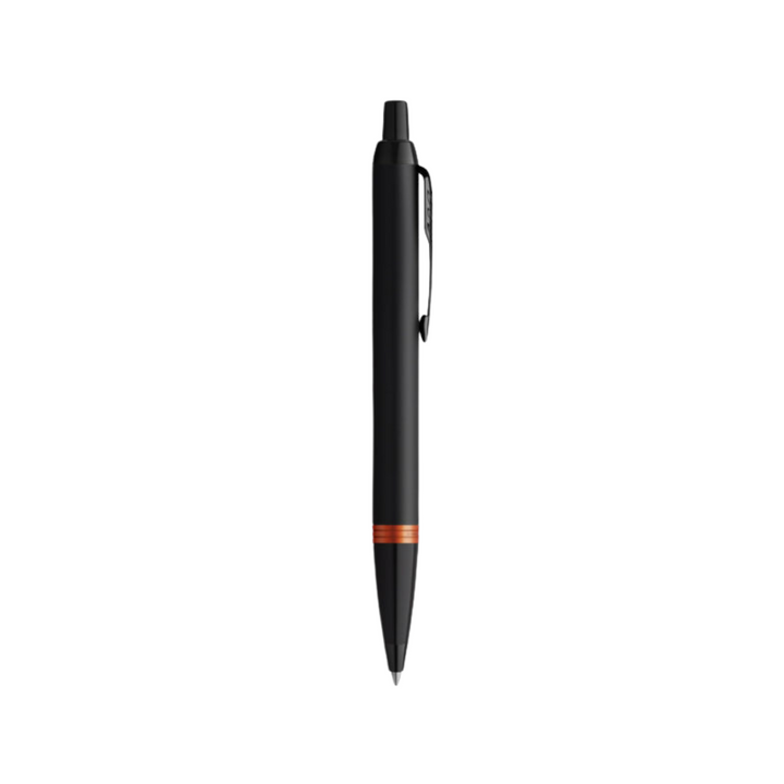 Parker IM PROFESSIONALS Vibrant Ring BT Ballpoint Pen Flame Orange — Parker ballpoint pen — reliable smooth-writing everyday pen, at Cityluxe Singapore