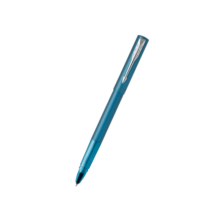 Parker Vector XL Rollerball Pen in Teal — Parker rollerball pen — fluid gel ink writing instrument, at Cityluxe Singapore