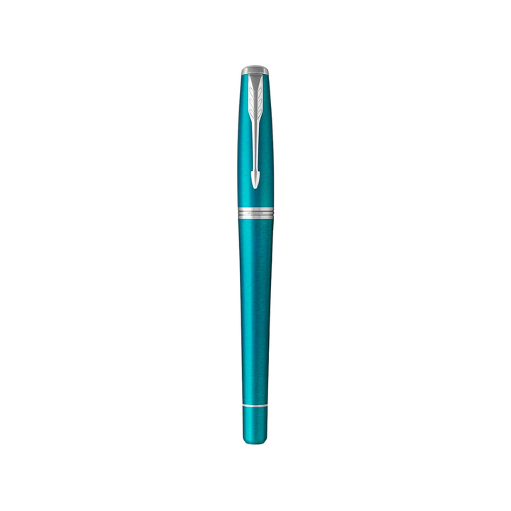 Parker Urban Vibrant Blue Rollerball — Parker rollerball pen — fluid gel ink writing instrument, at Cityluxe Singapore