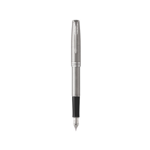 Parker Sonnet Chrome Fountain Pen with Chrome Trims - Medium