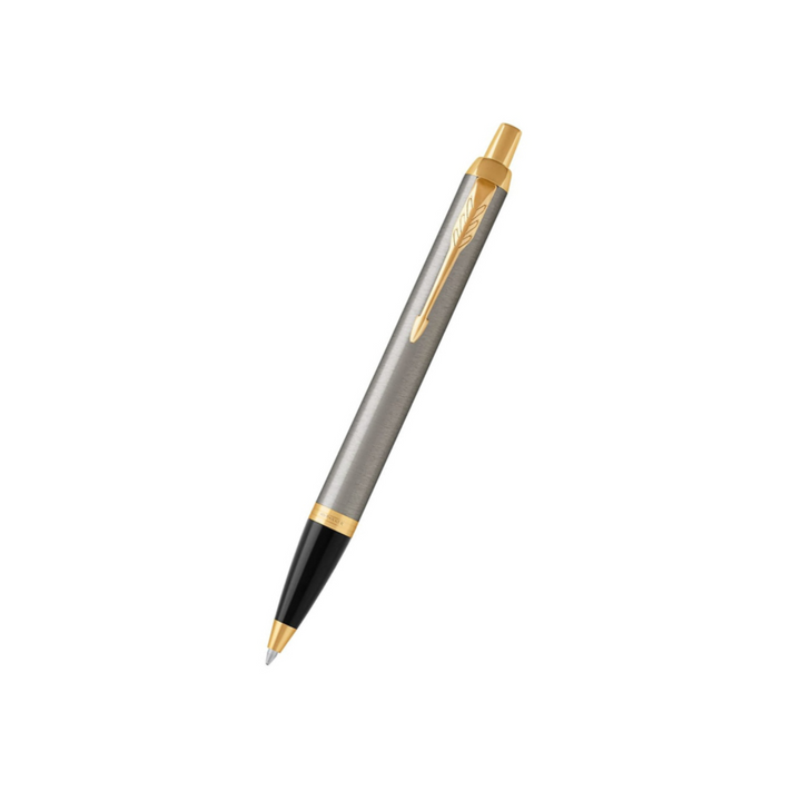 Parker IM Brushed Metal GT Ballpoint Pen