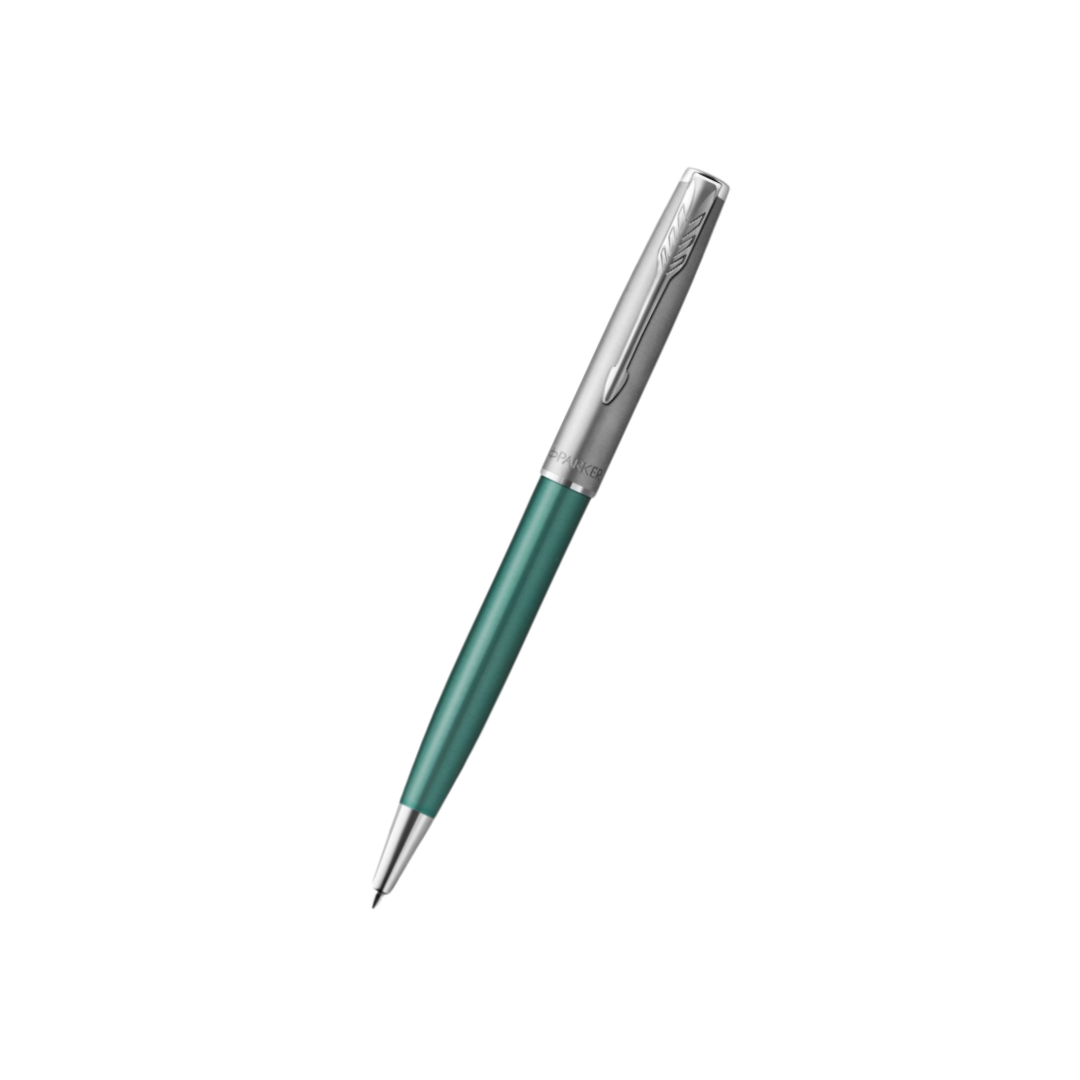 Parker Sonnet Essential SB CT Ballpoint Pen Green — Parker ballpoint pen — reliable smooth-writing everyday pen, at Cityluxe Singapore