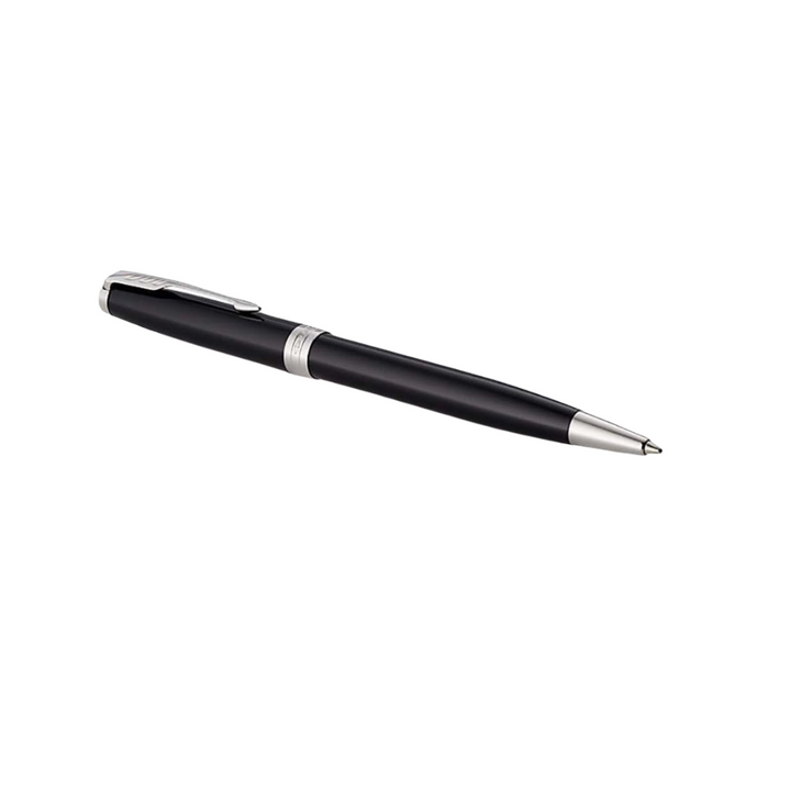 Parker Sonnet Lacquer Black CT Ballpoint Pen — Parker ballpoint pen — reliable smooth-writing everyday pen, at Cityluxe Singapore