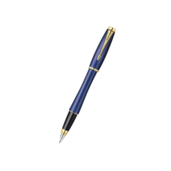 Load image into Gallery viewer, Parker Urban Premium Fountain Pen - Penman Blue with Gold Trims
