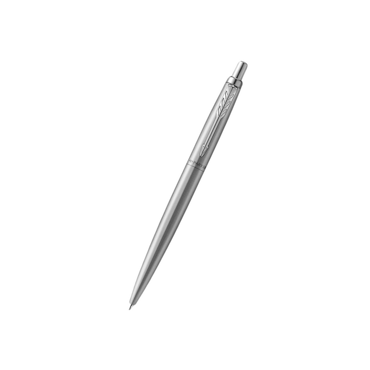 Parker Jotter XL Monochrome Stainless Steel Ballpoint Pen — Parker ballpoint pen — reliable smooth-writing everyday pen, at Cityluxe Singapore