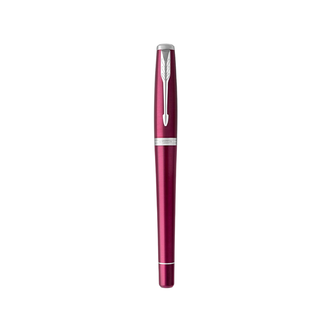 Parker Urban Vibrant Magenta Rollerball — Parker rollerball pen — fluid gel ink writing instrument, at Cityluxe Singapore