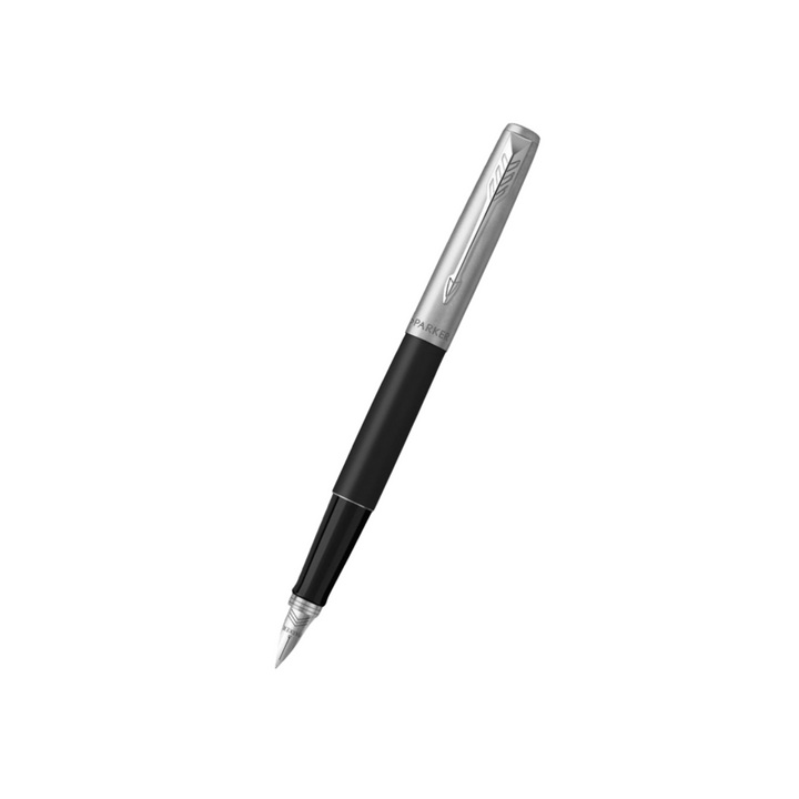 Parker Jotter Bond Street Black CT Fountain Pen — Parker fountain pen — precision nib writing instrument, at Cityluxe Singapore stationery store