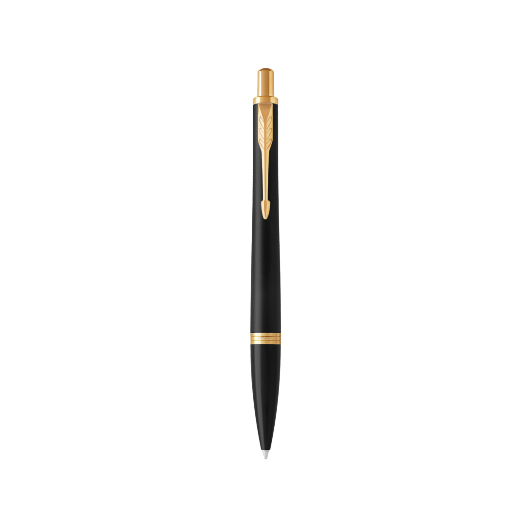 Parker Urban Matte Black GT Ballpoint Pen — Parker ballpoint pen — reliable smooth-writing everyday pen, at Cityluxe Singapore