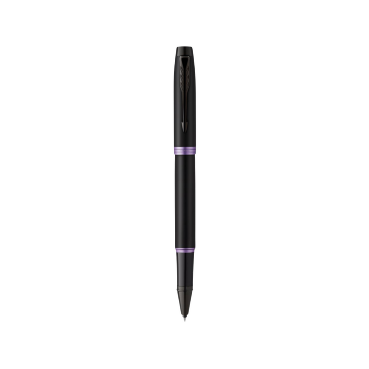 Parker IM PROFESSIONAL Vibrant Ring Rollerball Pen Amethyst Purple — Parker rollerball pen — fluid gel ink writing instrument, at Cityluxe Singapore