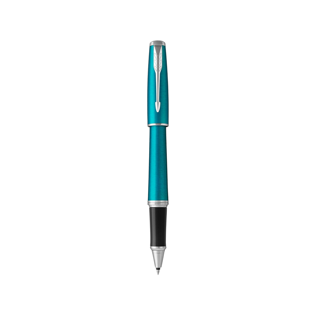 Parker Urban Vibrant Blue Rollerball — Parker rollerball pen — fluid gel ink writing instrument, at Cityluxe Singapore
