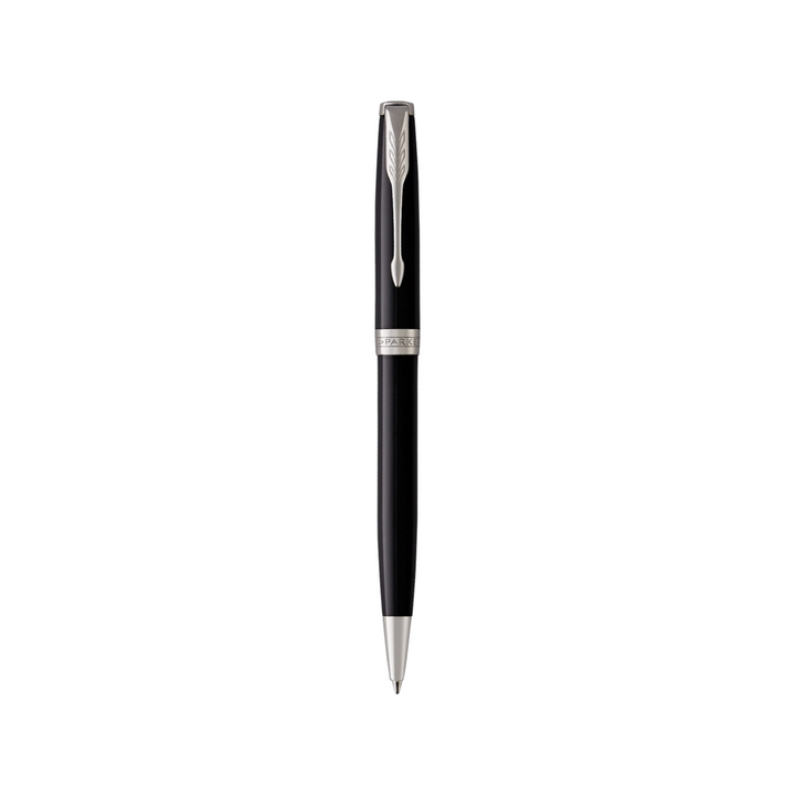Parker Sonnet Lacquer Black CT Ballpoint Pen — Parker ballpoint pen — reliable smooth-writing everyday pen, at Cityluxe Singapore