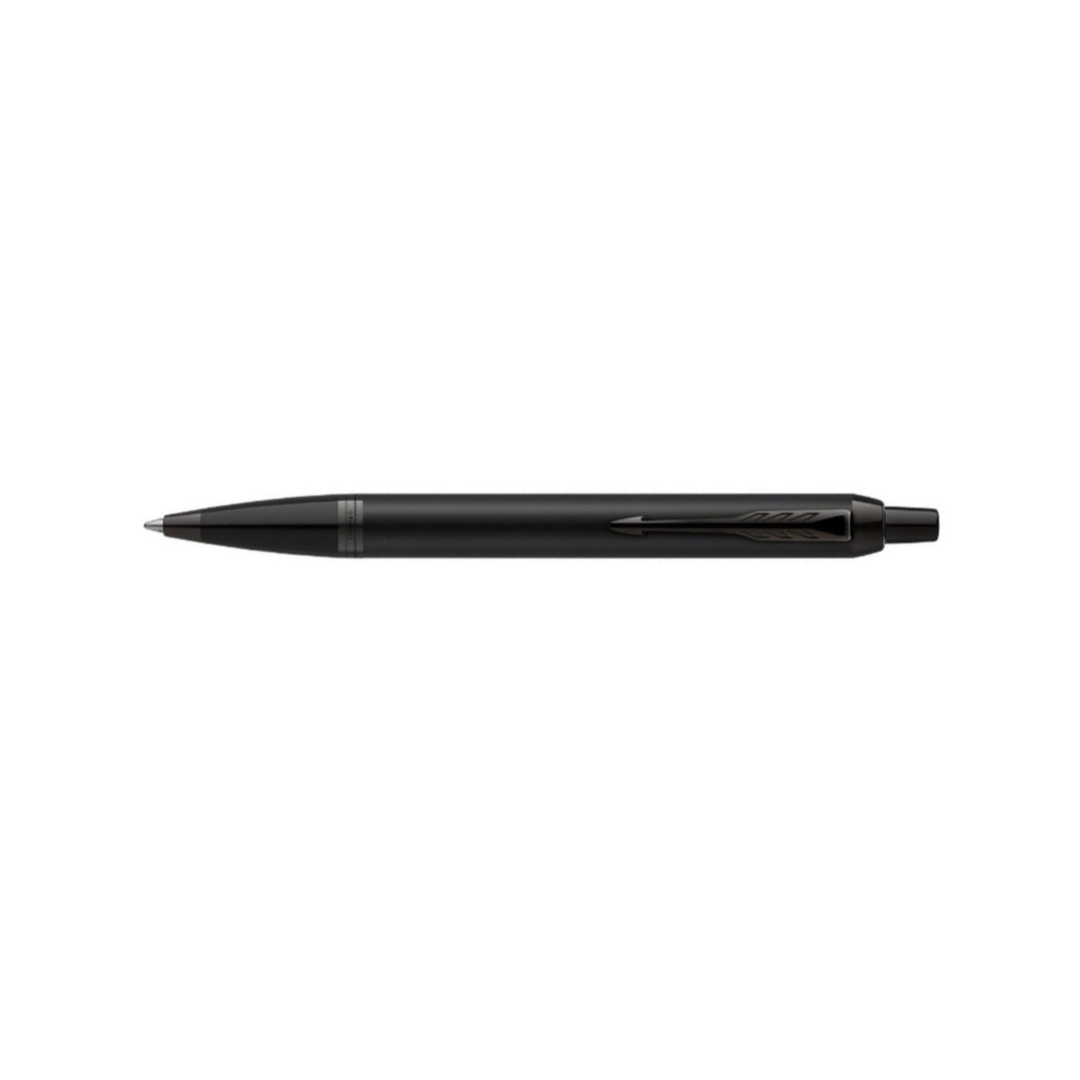 Parker IM Matte Metallic Black Edition Ballpoint Pen — Parker ballpoint pen — reliable smooth-writing everyday pen, at Cityluxe Singapore