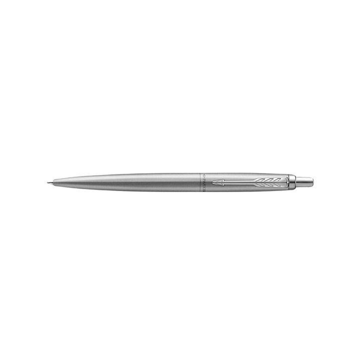 Parker Jotter XL Monochrome Stainless Steel Ballpoint Pen — Parker ballpoint pen — reliable smooth-writing everyday pen, at Cityluxe Singapore