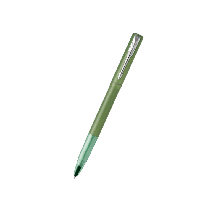 Parker Vector XL Rollerball Pen in Green — Parker rollerball pen — fluid gel ink writing instrument, at Cityluxe Singapore