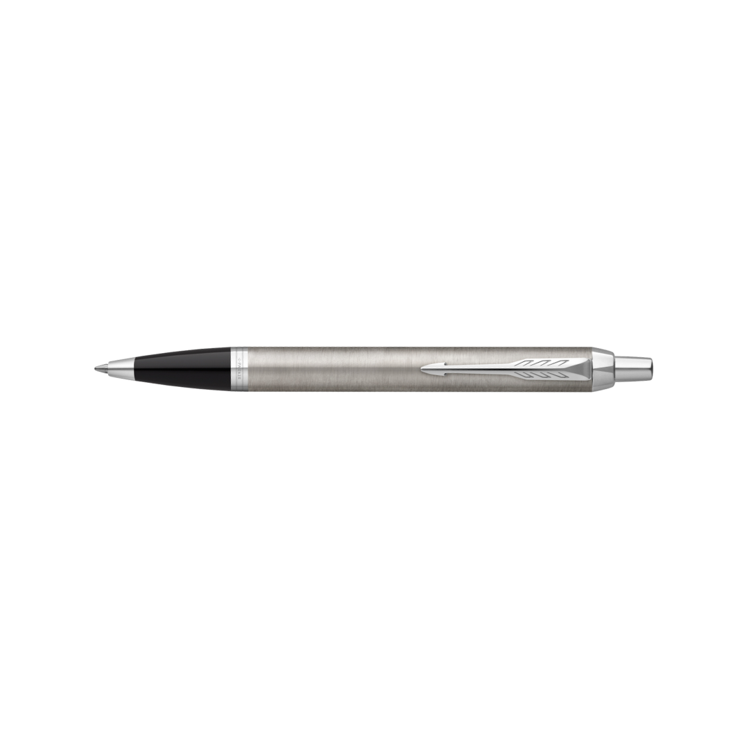 Parker IM Stainless CT Ballpoint Pen — Parker ballpoint pen — reliable smooth-writing everyday pen, at Cityluxe Singapore