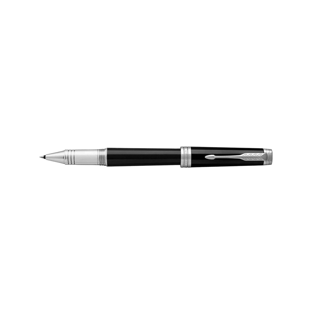 Parker Premier Black ST Rollerball Pen — tip detail