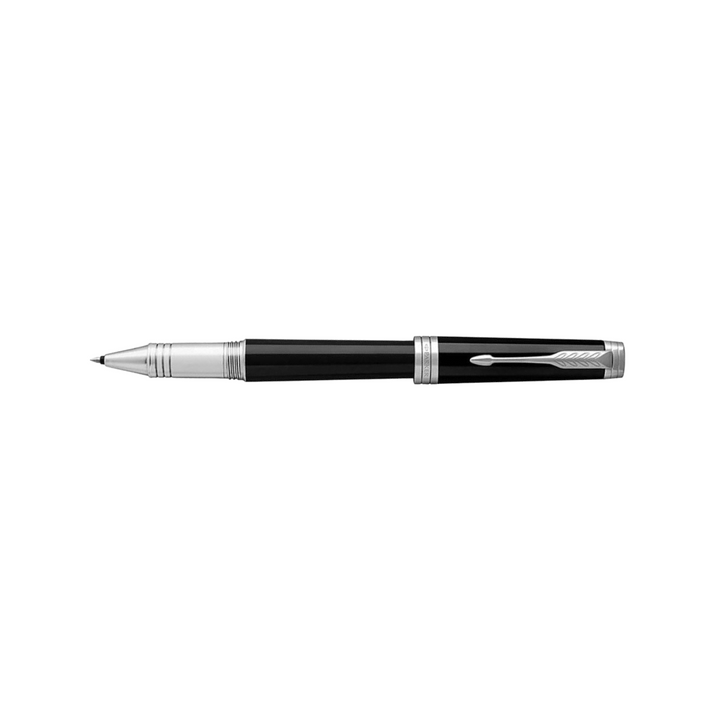 Parker Premier Black ST Rollerball Pen — tip detail