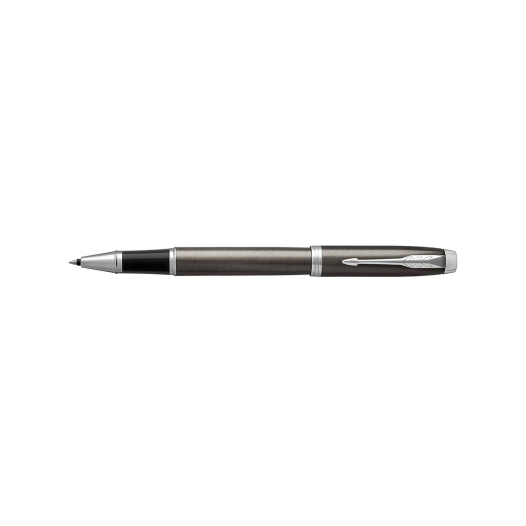 Parker IM Dark Espresso CT Rollerball Pen — Parker rollerball pen — fluid gel ink writing instrument, at Cityluxe Singapore