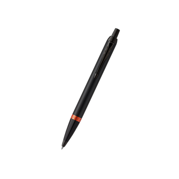 Parker IM PROFESSIONALS Vibrant Ring BT Ballpoint Pen Flame Orange — Parker ballpoint pen — reliable smooth-writing everyday pen, at Cityluxe Singapore