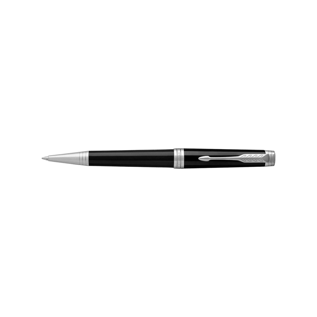 Parker Premier Black ST Ballpoint Pen — tip detail