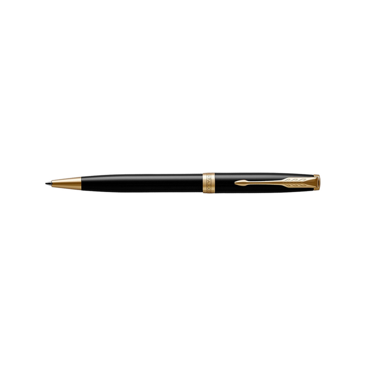 Parker Sonnet Lacquer Black GT Ballpoint Pen — Parker ballpoint pen — reliable smooth-writing everyday pen, at Cityluxe Singapore