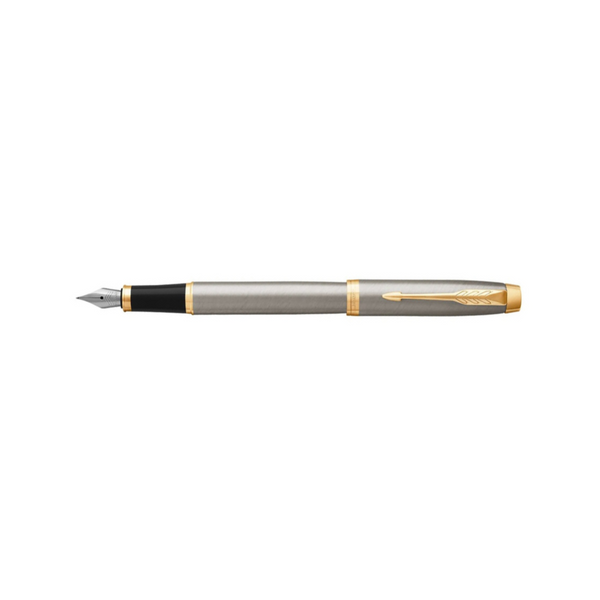 Load image into Gallery viewer, Parker IM Brushed Metal GT Fountain Pen
