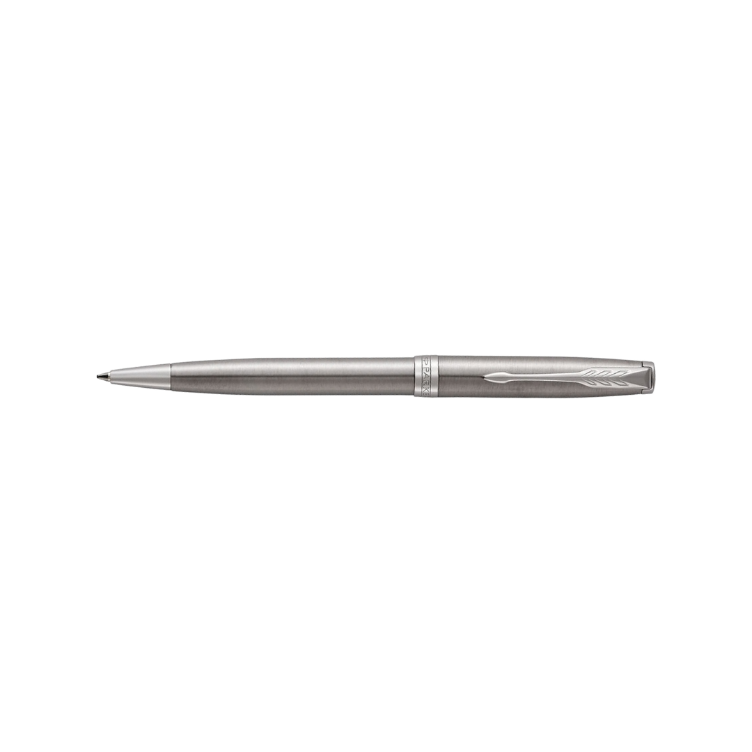 Parker Sonnet Stainless Steel CT Ballpoint Pen — Parker ballpoint pen — reliable smooth-writing everyday pen, at Cityluxe Singapore
